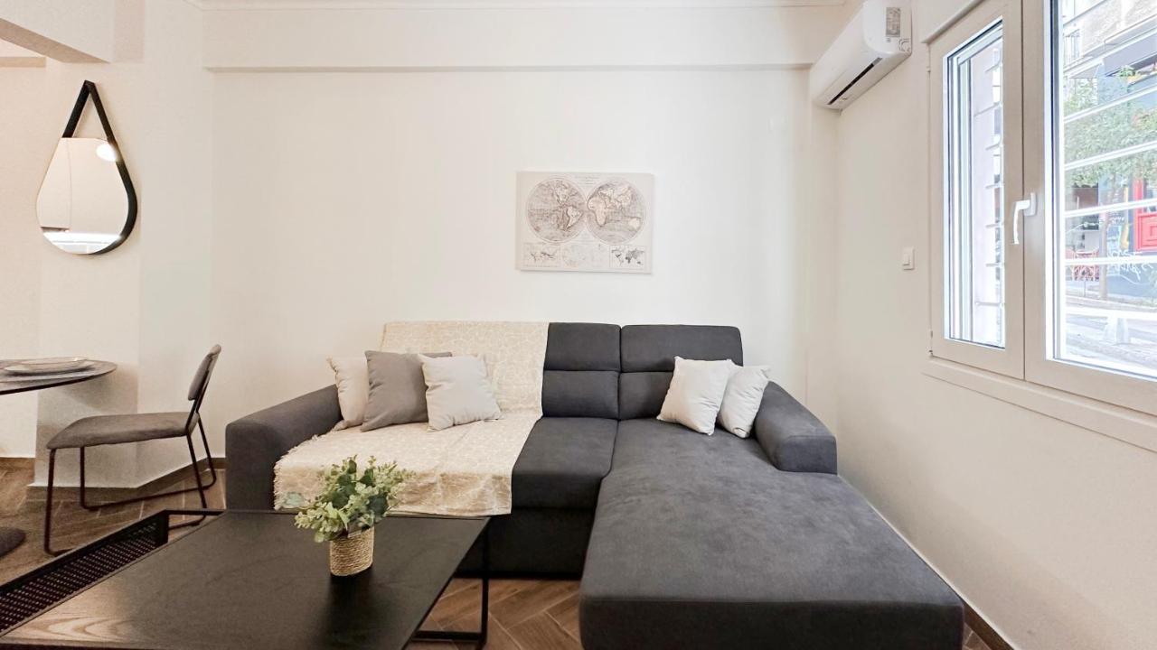 Valtetsiou Central 50Sqm Apt In Athens Leilighet Eksteriør bilde