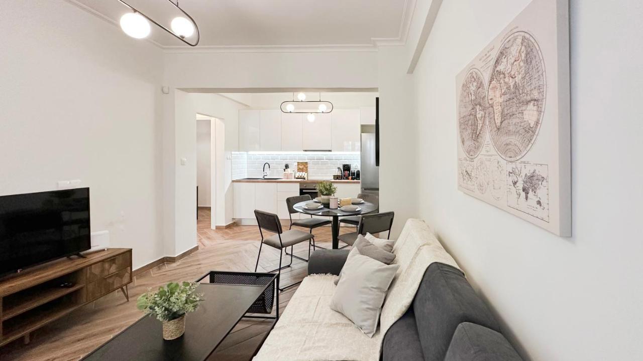 Valtetsiou Central 50Sqm Apt In Athens Leilighet Eksteriør bilde