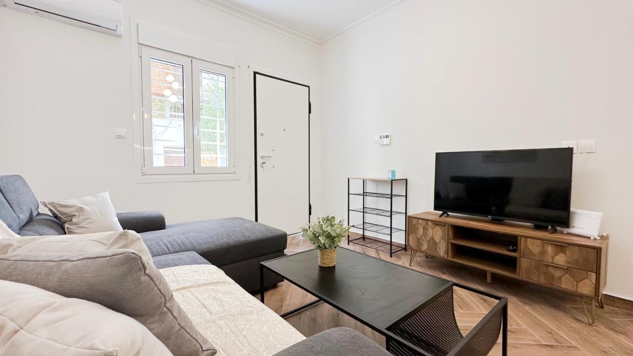 Valtetsiou Central 50Sqm Apt In Athens Leilighet Eksteriør bilde